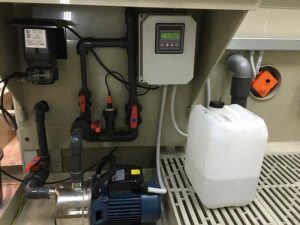 Vegyszeres mosóberendezés