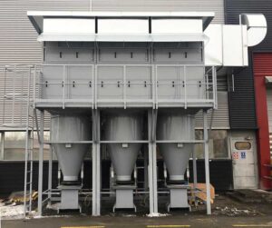 ipari porleválasztó