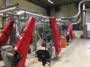 ipari porleválasztó