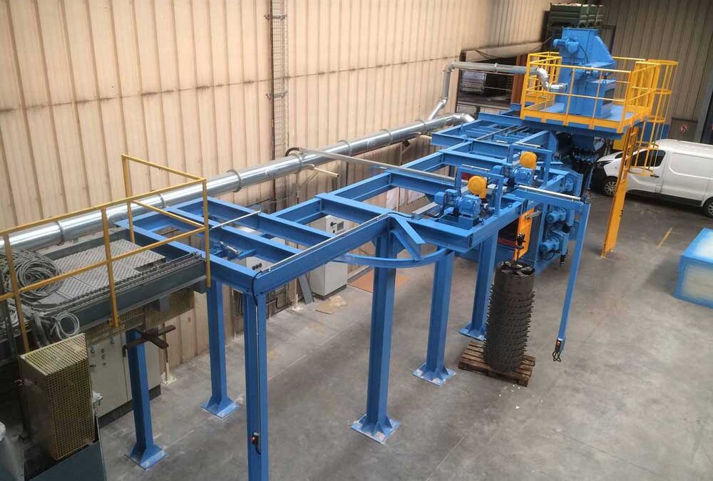 Érjen el kereskedelmi tisztaságot szemcseszóró berendezéssel!