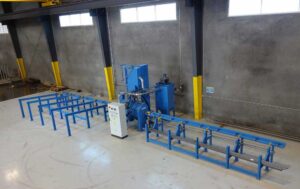 szemcseszóró berendezés gyártás